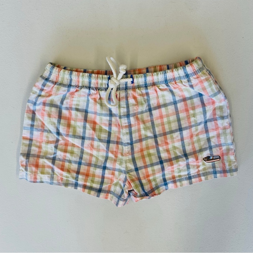 Jacadi Gingham Swim Trunks